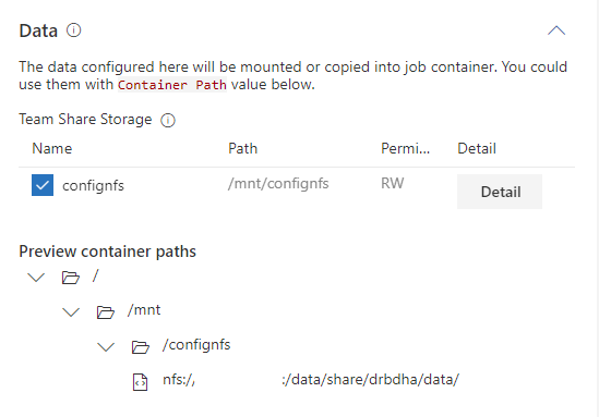 storage submit